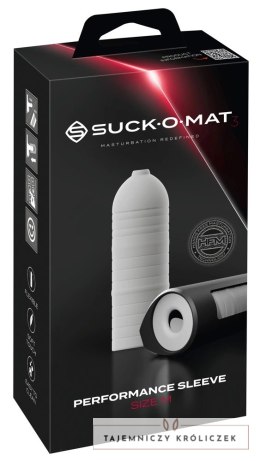 Orion Suck-O-Mat 3 Wkład Performance Sleeve M, silikonowy, 21 cm Suck-O-Mat