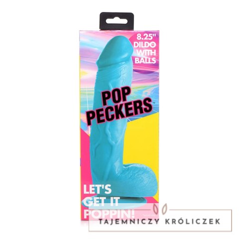 PXR Brands POP model anatomiczny z jądrami 21 cm makowy kolor XR Brands