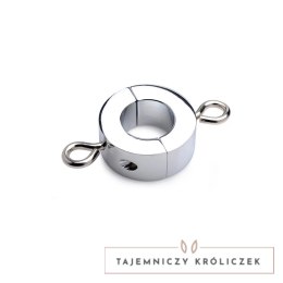 XR Brands Ball Trap Metalowy pierścień na mosznę 220g stalowy XR Brands