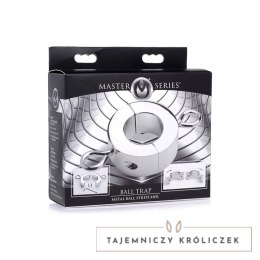 XR Brands Ball Trap Metalowy pierścień na mosznę 220g stalowy XR Brands
