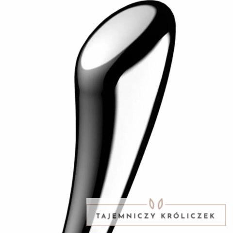 Satisfyer Cosmic Crest 1 - dwustronny masażer ze stali nierdzewnej SATISFYER DILDO