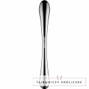 Satisfyer Cosmic Crest 1 - dwustronny masażer ze stali nierdzewnej SATISFYER DILDO