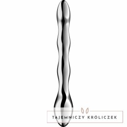 Satisfyer Cosmic Crest 2 - dwustronny model ze stali nierdzewnej 20,5 cm SATISFYER DILDO