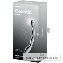 Satisfyer Cosmic Crest 2 - dwustronny model ze stali nierdzewnej 20,5 cm SATISFYER DILDO