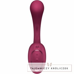 Satisfyer G For Goddess 2 Rabbit, silikonowy, 60 programow, bordeaux SATISFYER
