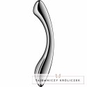Satisfyer Pure Gravity 1 - dwustronny model ze stali nierdzewnej, srebrny SATISFYER DILDO