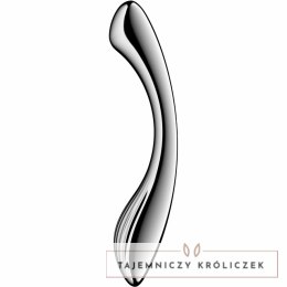 Satisfyer Pure Gravity 1 - dwustronny model ze stali nierdzewnej, srebrny SATISFYER DILDO