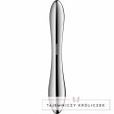 Satisfyer Pure Gravity 1 - dwustronny model ze stali nierdzewnej, srebrny SATISFYER DILDO