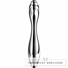 Satisfyer Pure Gravity 2 stalowy dwustronny model z falistą strukturą SATISFYER DILDO