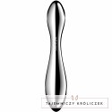 Satisfyer Pure Gravity 2 stalowy dwustronny model z falistą strukturą SATISFYER DILDO