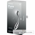 Satisfyer Pure Gravity 2 stalowy dwustronny model z falistą strukturą SATISFYER DILDO
