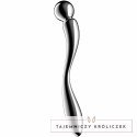Satisfyer Star Force 2 - dwustronny masażer ze stali nierdzewnej SATISFYER DILDO