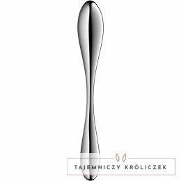 Satisfyer Star Force 3 - dwustronny model ze stali nierdzewnej, srebrny SATISFYER DILDO