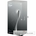 Satisfyer Star Force 3 - dwustronny model ze stali nierdzewnej, srebrny SATISFYER DILDO
