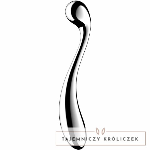 Satisfyer Star Force 4 - dwustronny masażer ze stali nierdzewnej XXL SATISFYER DILDO