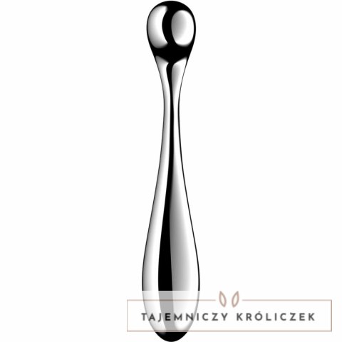 Satisfyer Star Force 4 - dwustronny masażer ze stali nierdzewnej XXL SATISFYER DILDO