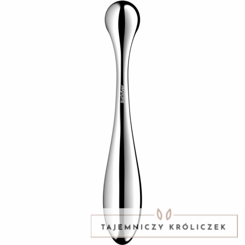 Satisfyer Star Force 4 - dwustronny masażer ze stali nierdzewnej XXL SATISFYER DILDO