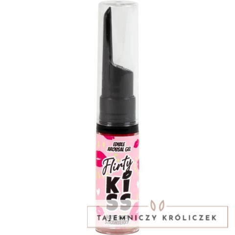 Secret Play Flirty Kiss Żel smakowy truskawka-mięta 2x8g, efekt ciepło-chłod SECRETPLAY