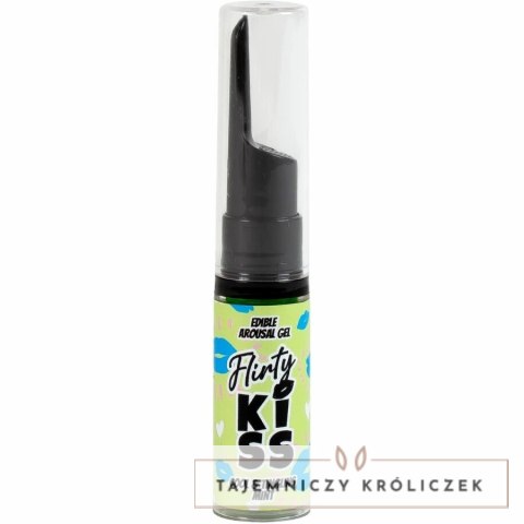 Secret Play Flirty Kiss Żel smakowy truskawka-mięta 2x8g, efekt ciepło-chłod SECRETPLAY