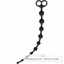 ToyJoy Flexible Beads - Elastyczne kulki silikonowe 38 cm czarne TOYJOY