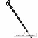 ToyJoy Flexible Beads - Elastyczne kulki silikonowe 38 cm czarne TOYJOY
