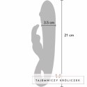 ToyJoy Taygeta Designer Edition silikonowy model z podwojną stymulacją 21 cm TOYJOY