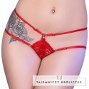 Chilirose CR 4387 Figi damskie czerwone S/M - elegancki fason CHILIROSE