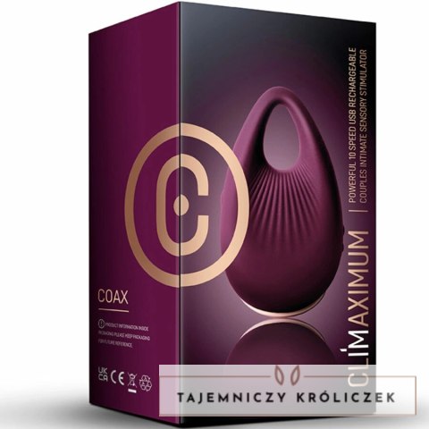 Climaximum Coax - Wibrujący masażer palcowy, 10 trybow, wodoodporny CLIMAXIMUM
