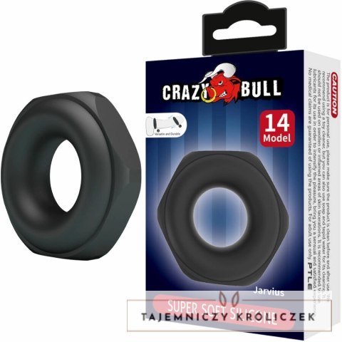 Crazy Bull Jarvius 14 silikonowy pierścień regulowany, wodoodporny 55 mm CRAZY BULL