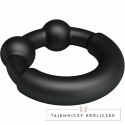Crazy Bull Meco Model 15 - silikonowy pierścień regulowany czarny 61 mm CRAZY BULL