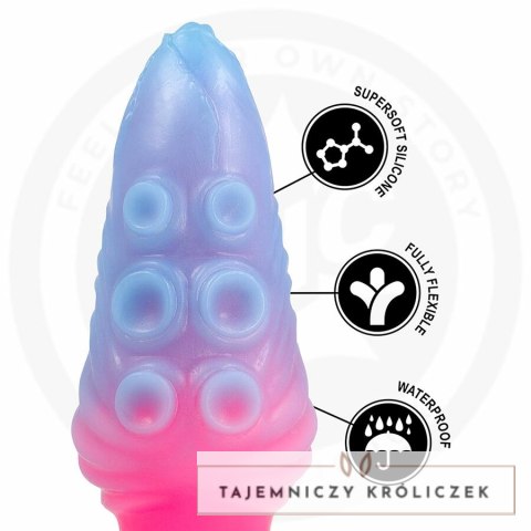 EPIC Hydrala Mystic Tides - anatomiczny model silikonowy 198 mm niebieski EPIC