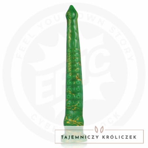 EPIC Hylos Zielony Błysk - model silikonowy, 29,5 cm, ergonomiczny EPIC