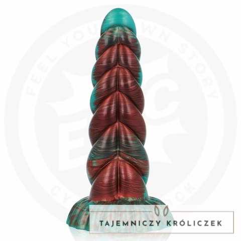 EPIC Zirion Aridfire - silikonowy model anatomiczny, ognista kolorystyka, 206 mm EPIC
