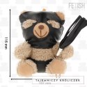 Fetish Submissive Luno Pluszowy Miś Kolekcjonerski z Maską i Biczem FETISH SUBMISSIVE