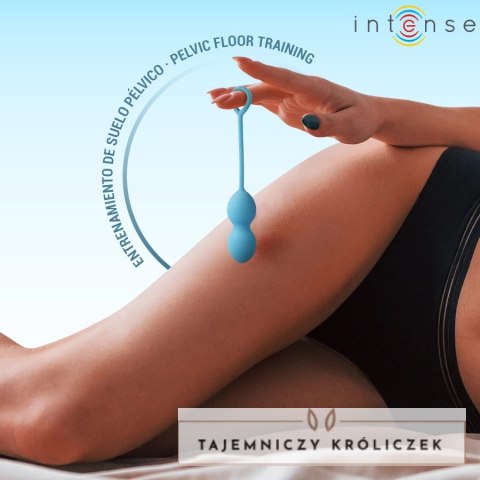 Intense Charli Zestaw Treningowy Kulki Kegla Niebieski 3 Poziomy INTENSE