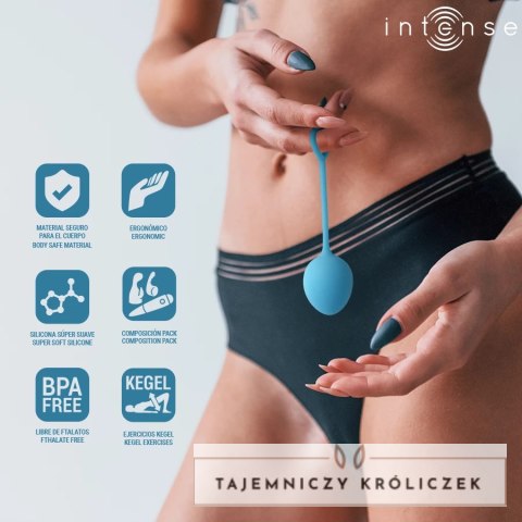Intense Charli Zestaw Treningowy Kulki Kegla Niebieski 3 Poziomy INTENSE