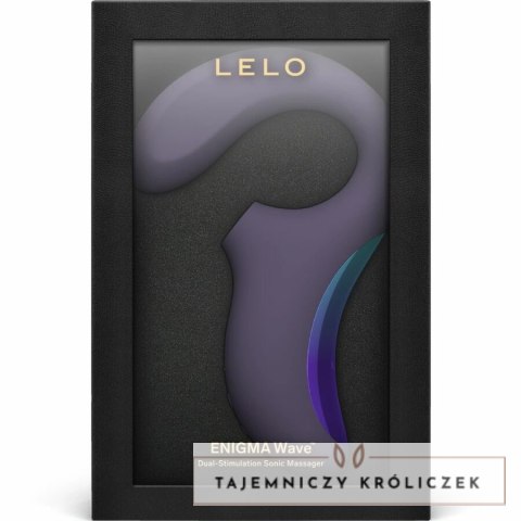 LELO ENIGMA Wave Cyber Purple - trojfunkcyjny masażer z technologią WaveMotion LELO
