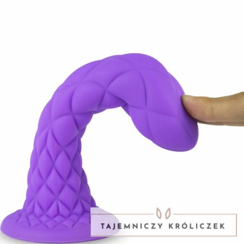 SilexD Dreamy Fantasy 18,5 cm termoaktywny silikon fioletowy SILEXD