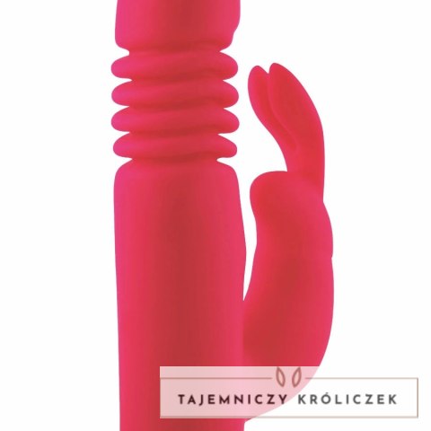 Treasure Missouri Rożowy - Wielofunkcyjny Model Silikonowy IPX7 3 Silniki DREAMLOVE