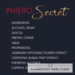 500 Cosmetics Phiero Secret bezwonne feromony w płynie 15 ml dla kobiet 500COSMETICS