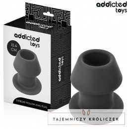 Addicted Toys Extreme Hollow Plug L silikonowy anatomiczny 10,4 cm ADDICTED
