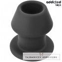 Addicted Toys Extreme Hollow Plug L silikonowy anatomiczny 10,4 cm ADDICTED