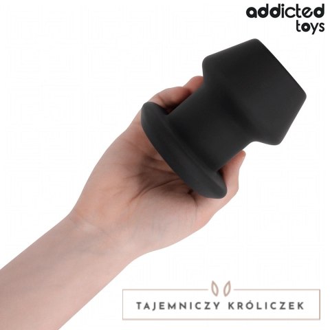 Addicted Toys Extreme Hollow Plug L silikonowy anatomiczny 10,4 cm ADDICTED
