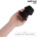 Addicted Toys Extreme Hollow Plug M silikonowy anatomiczny 8,7 cm ADDICTED