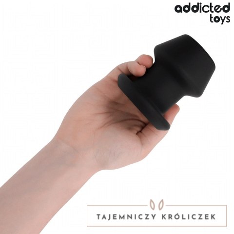 Addicted Toys Extreme Hollow Plug M silikonowy anatomiczny 8,7 cm ADDICTED