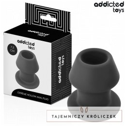 Addicted Toys Extreme Hollow korek anatomiczny rozmiar S 7,5 cm silikon ADDICTED
