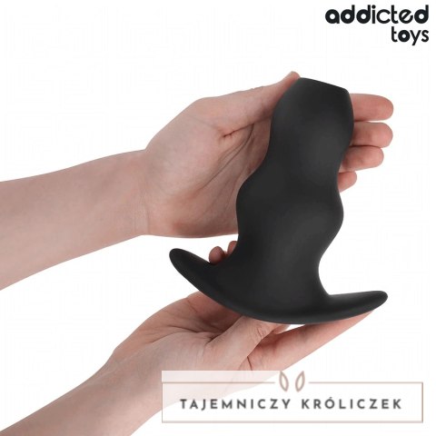 Addicted Toys Hollow Plug XXL 15,2 cm - silikonowy anatomiczny model otwarty ADDICTED