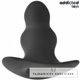 Addicted Toys Hollow Plug L silikonowy, anatomiczny, 11,1 cm ADDICTED