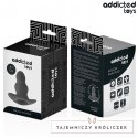 Addicted Toys Hollow Plug L silikonowy, anatomiczny, 11,1 cm ADDICTED