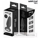 Addicted Toys Jeweled Plug L - silikonowy model z dekoracyjną podstawą 12,6 cm ADDICTED